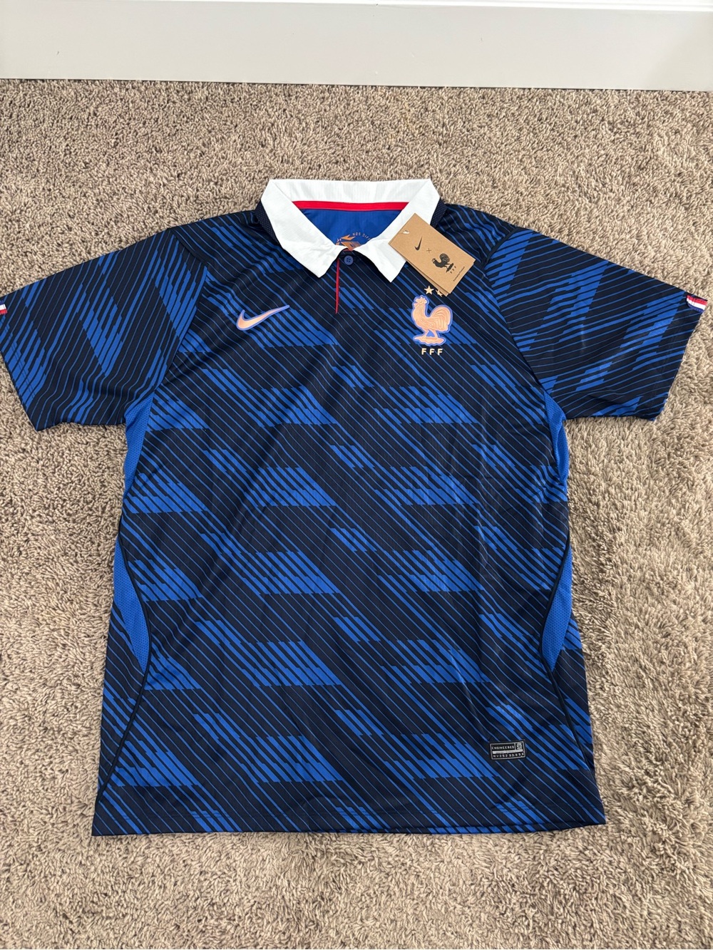 France Nike 2024 home jersey